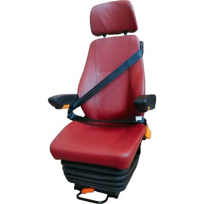 comprar Assento de tractor com suspensão aérea universal vermelha Equipamento pesado Assentos de substituição online manufacture
