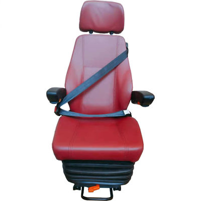 Red Air Suspension Van Seat Tour Bus Coach IVECO Assento do condutor