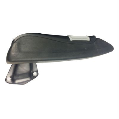 Acessórios de assento de PU ajustável preto Revestimento de braço Assento de carro Revestimento de braço de assento de guindaste